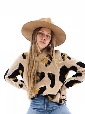 Lack of Color Teak Rancher Hat Small